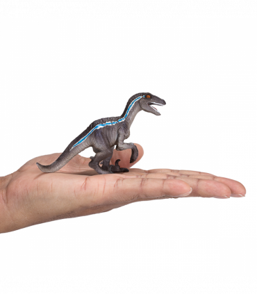 Velociraptor Crouching Toy  Realistic Dinosaur Figure