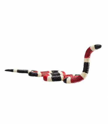 Coral Snake Toy  Realistic Reptile Figurine