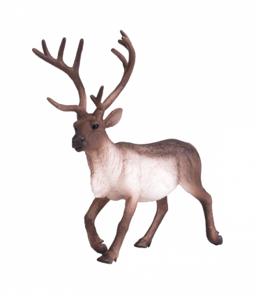 Reindeer Toy  Realistic Arctic Wildlife Figurine