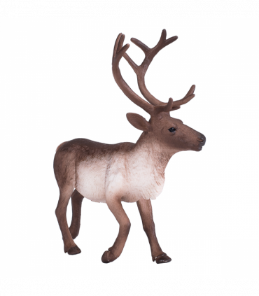 Reindeer Toy  Realistic Arctic Wildlife Figurine