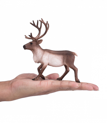 Reindeer Toy  Realistic Arctic Wildlife Figurine