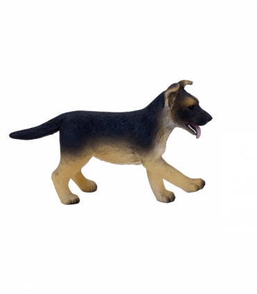 German Shepherd Puppy Toy  Realistic Pet Dog Figurine