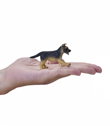 German Shepherd Puppy Toy  Realistic Pet Dog Figurine