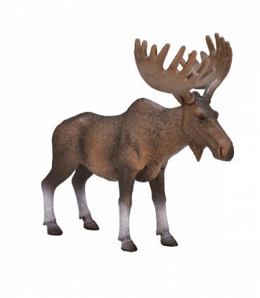 Moose Toy  Realistic Woodland Wildlife Figurine