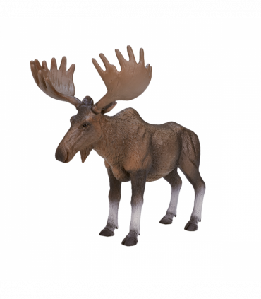 Moose Toy  Realistic Woodland Wildlife Figurine