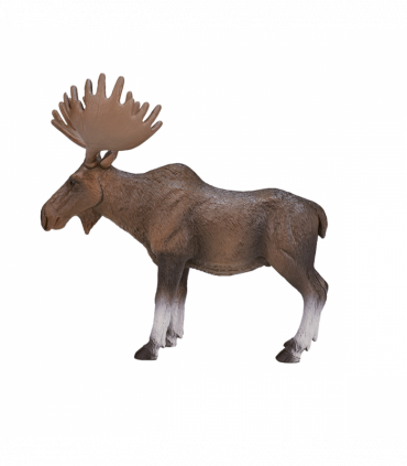 Moose Toy  Realistic Woodland Wildlife Figurine