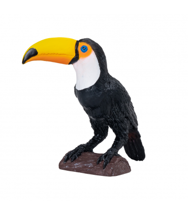 Toucan Bird Toy  Realistic Exotic Wildlife Figurine