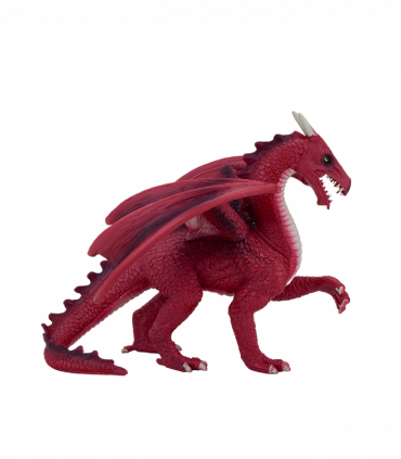 Red Dragon Toy  Fantasy Mythical Creature Figure