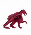 Red Dragon Toy  Fantasy Mythical Creature Figure