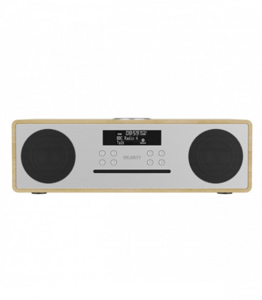 Majority Oakington OAK Music System CD Player/Dab Radio/ Bluetooth