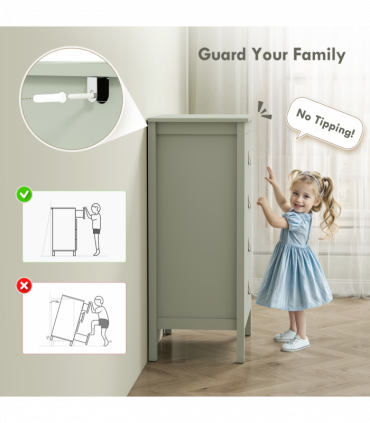 Three drawer shoe cabinet