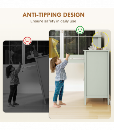 Three drawer shoe cabinet