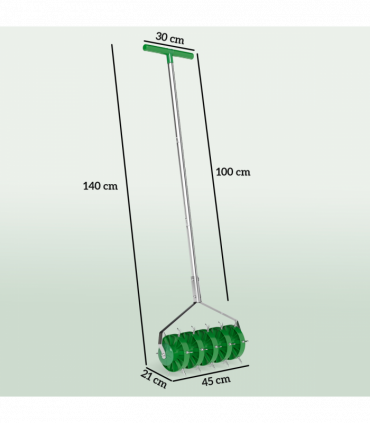 Rolling Lawn Aerator