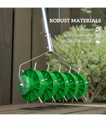 Rolling Lawn Aerator