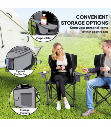 Double Folding Chair