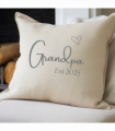 Grandpa Est. 2025 Cushion | Gift for Grandad