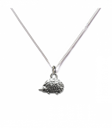 Hedgehog Silver Necklace