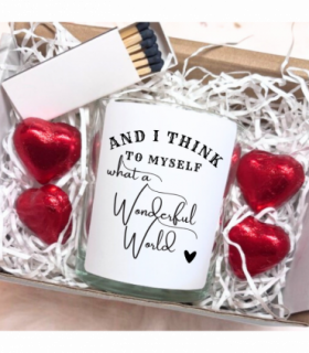 What A Wonderful World Candle Gift Set