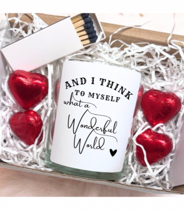 What A Wonderful World Candle Gift Set
