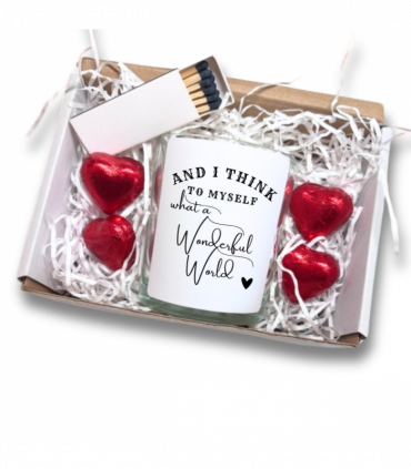 What A Wonderful World Candle Gift Set