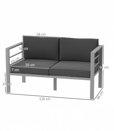 Pieces Patio Furniture Set