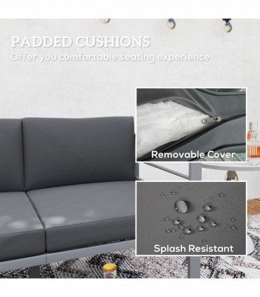 Pieces Patio Furniture Set