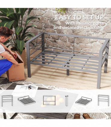 Pieces Patio Furniture Set