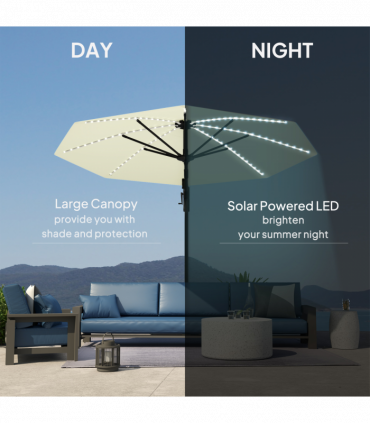 Half Umbrella Outdoor Patio