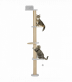 Wall Mounted Cat Shelves with 4 Climbing Platforms for Indoor, Light Grey
