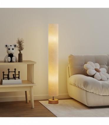 HOMCOM LED Floor Lamp with 3000K/4500K/6500K Colour Temperatures, Grey