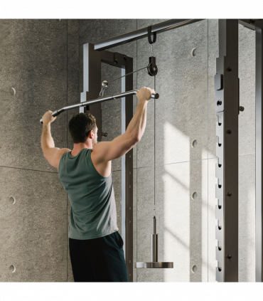 Weight Cable Pulley System for Home Gym with Universal Loading Pin