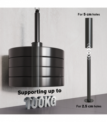 Weight Cable Pulley System for Home Gym with Universal Loading Pin