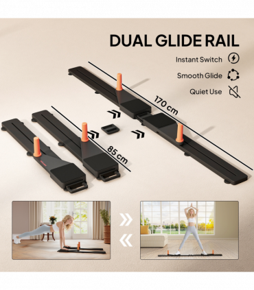 SPORTNOW Push Up Board Set of 2, Portable Press Up Board for Home Gym