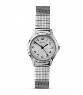 Sekonda Ladies White Dial Expandable Bracelet Watch 4133B