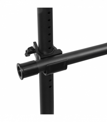 Triple Telescopic Black Wardrobe Organiser Hanging Rail Clothes Rack Adjustable Storage Shelving