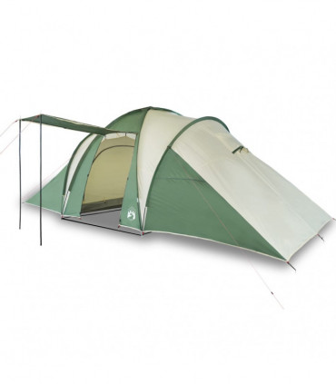 vidaXL Family Tent Dome 6-Person Green Waterproof