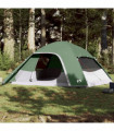 vidaXL Family Tent Dome 6-Person Green Waterproof