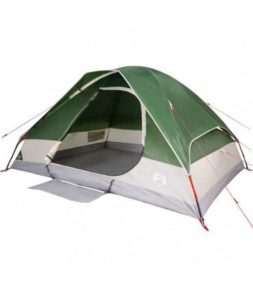 vidaXL Family Tent Dome 6-Person Green Waterproof