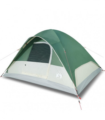 vidaXL Family Tent Dome 6-Person Green Waterproof