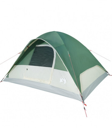 vidaXL Family Tent Dome 6-Person Green Waterproof