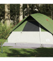 vidaXL Family Tent Dome 6-Person Green Waterproof