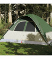 vidaXL Family Tent Dome 6-Person Green Waterproof