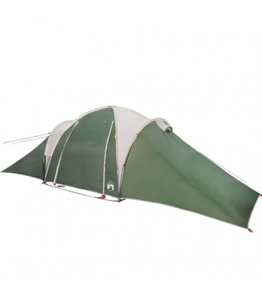 vidaXL Family Tent Dome 6-Person Green Waterproof