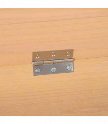 Plant Stand Large Fir Wood Oak Tone 100cm x 70cm x 80cm Natural Finish UV Liner