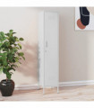 Locker Cabinet White 35x46x180 cm Steel
