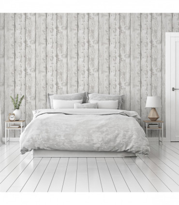 Metallic Washed Wood Grey/Silver sw12