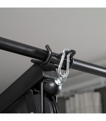 Multi Home Gym Machine with 66kg Weights for Strength Training, Red HOMCOM