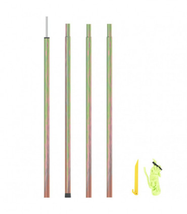 Sunshade Sail Pole 200 cm Galvanised Steel