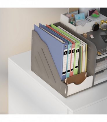 Vinsetto Steel File Cabinet with Lock Hanging Bar for Letter A4 Legal Size White