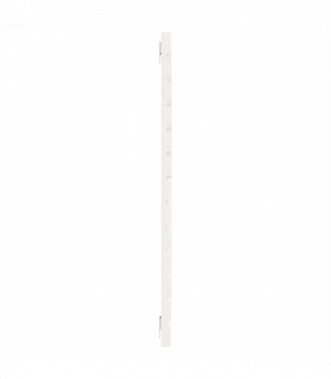 Wall Headboard White 96x3x91.5 cm Solid Wood Pine